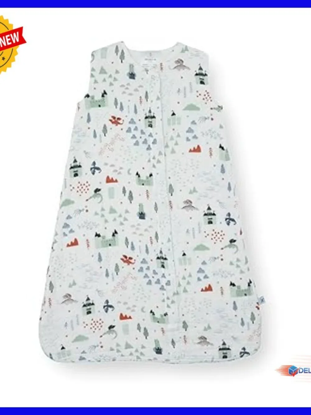 Cotton Muslin Sleep Bag Small Infant Bedding Made in USA